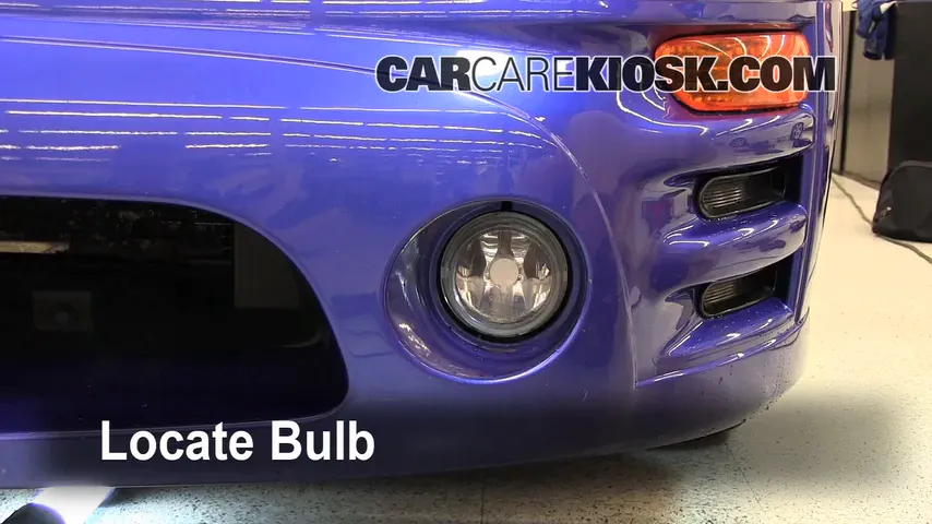 2005 Mitsubishi Eclipse Spyder GS 2.4L 4 Cyl. Lights Fog Light (replace bulb)